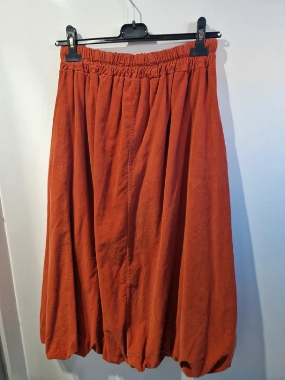 Spódnica maxi sztruks Stella Milani tył.webp