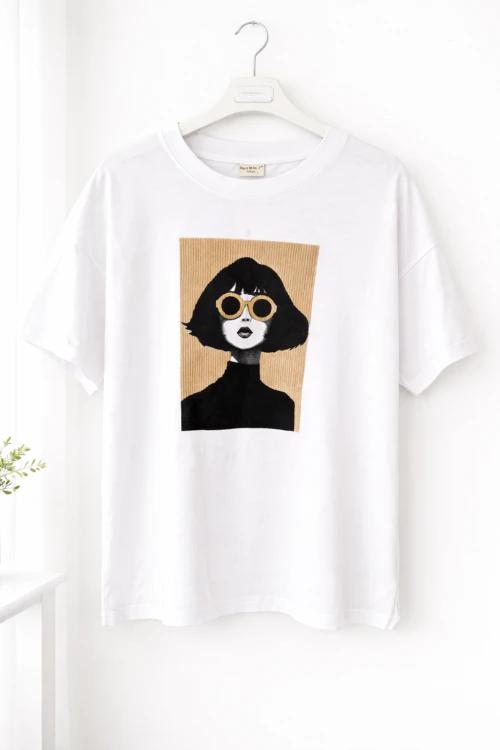 T-shirt by o la la Rozmiar L Biały.png