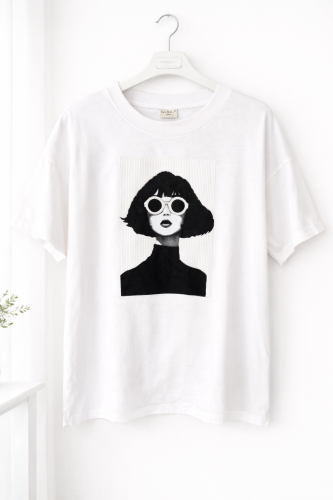 T-shirt by o la la Rozmiar L Śmietanka .png