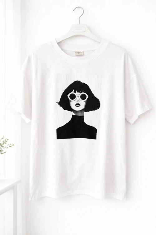 T-shirt by o la la Rozmiar L Śmietanka .png